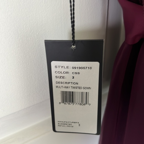 Adrianna Papell Strapless Formal Dress Style 091900710 - Picture 3 of 3